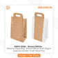 Paper Bag - PBFH3020 Brown (50 Pc)