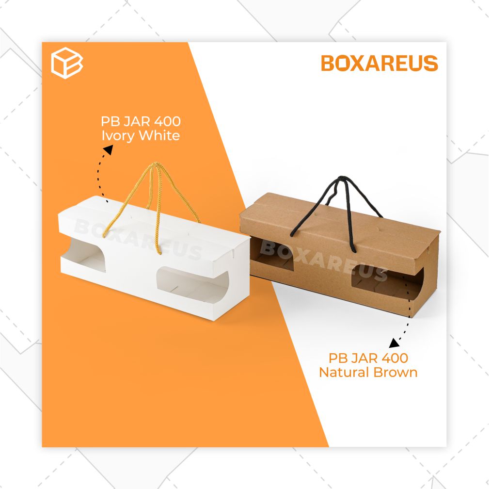 Toples Jar Box - PB Jar 400 (10 pc)