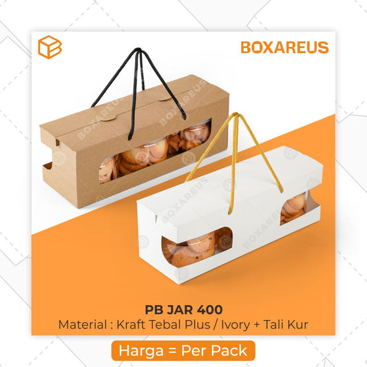 Toples Jar Box - PB Jar 400 (10 pc)
