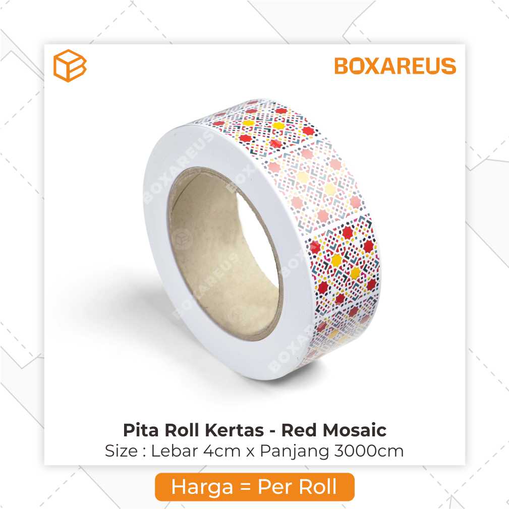 Pita Roll - Kertas Motif