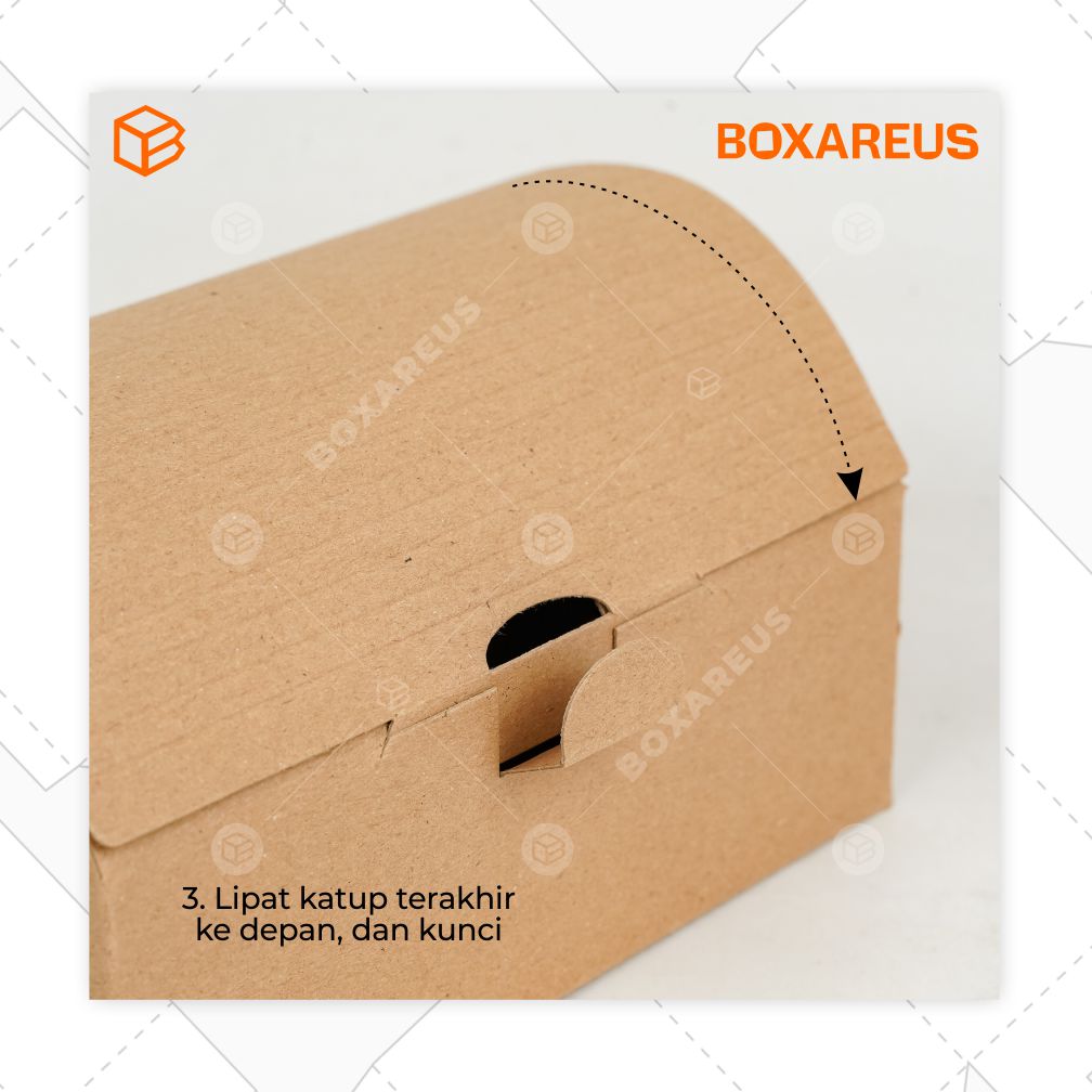 Cake Box - HB Curve Top (10 Pc)