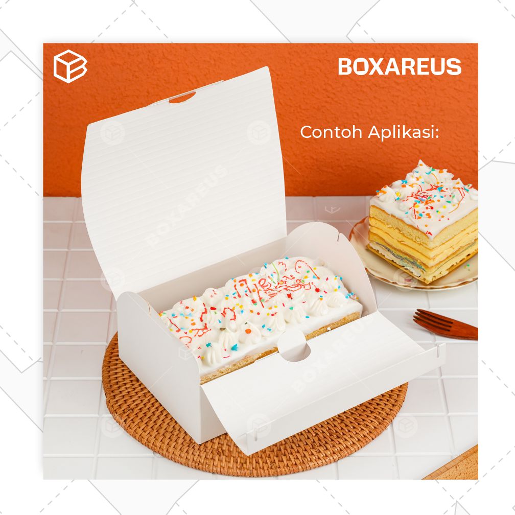 Cake Box - HB Curve Top (10 Pc)