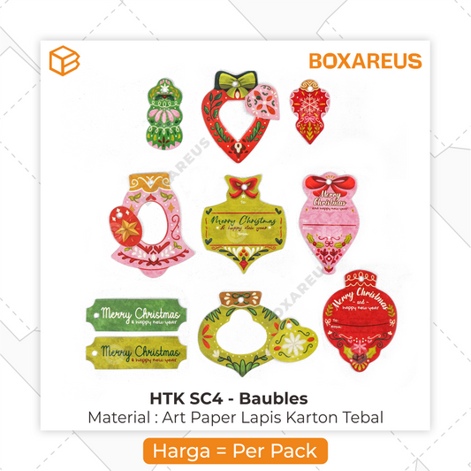 Hangtag Natal - HTK SC4 - Baubles