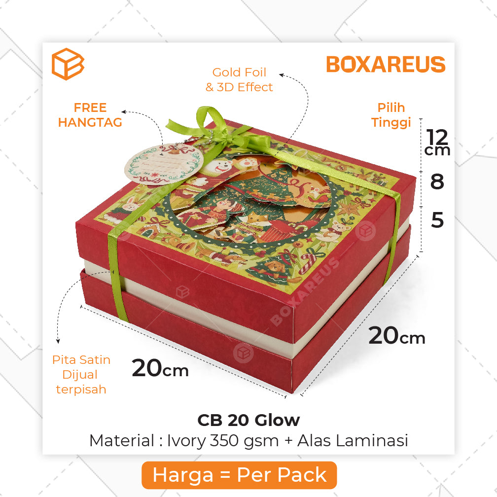 Cake Box - CB 20 Glow (10 Pc)