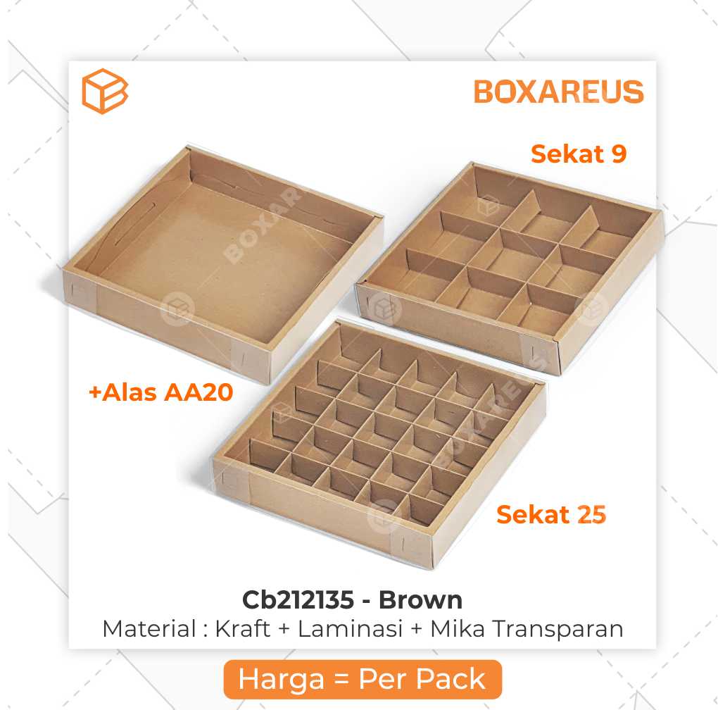 Brownies Box - CB212135 (10 Pc)