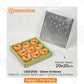 Cake Box/ Nastar Box - CB212135 Emboss Natal (10 Pc)