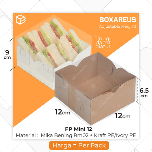 Mini Cake Box - FP Mini 12 AHBX (50 Pc)