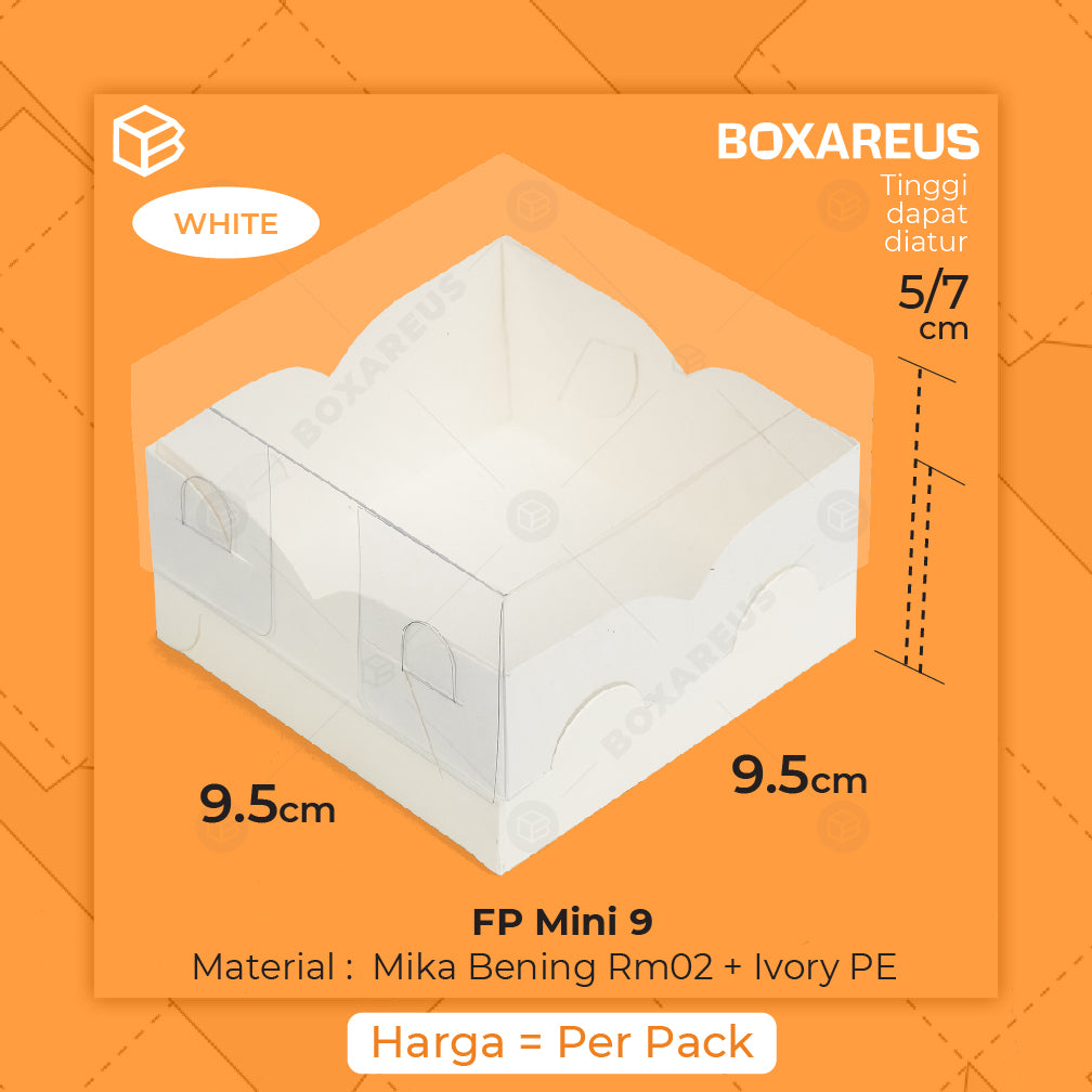 Mini Cake Box - FP Mini 9 AHBX (50 Pc)