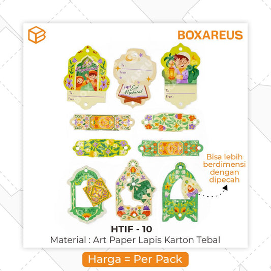 Hangtag Idul Fitri - HTIF (10 Pc)