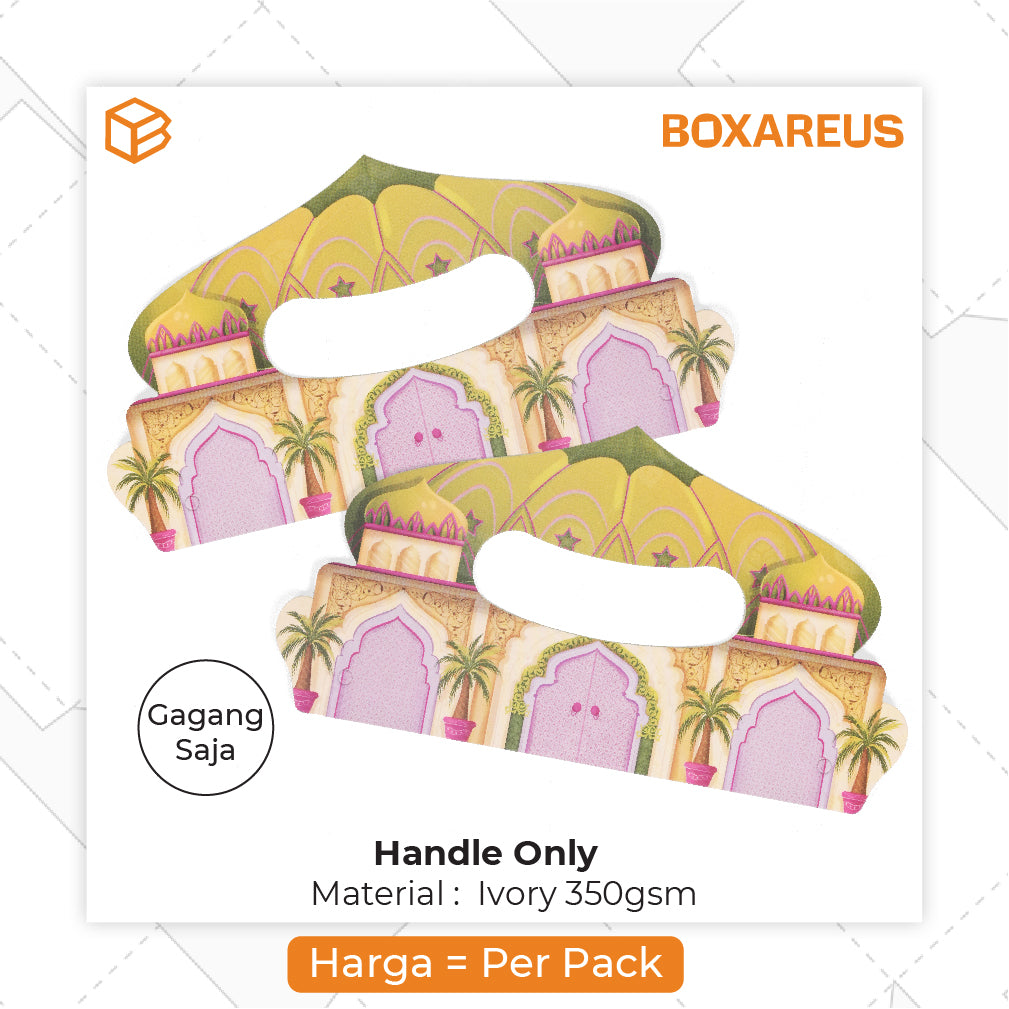 Handle PaperBag Idul Fitri -  Handle Only (60 Pc)