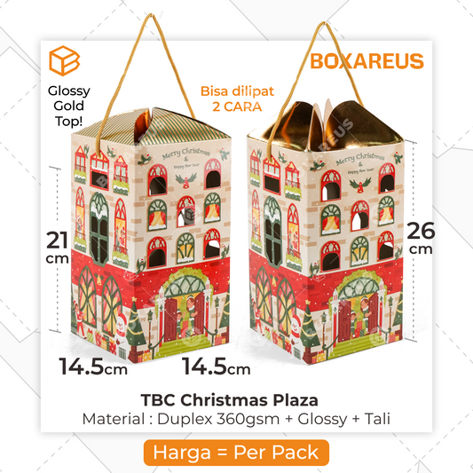 Toples Box - TBC Christmas Plaza (10 Pc) - Plaza Lumi