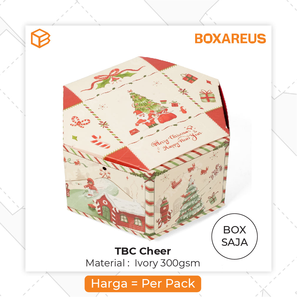 Toples Box - TBC Cheer Natal (10 Pc)
