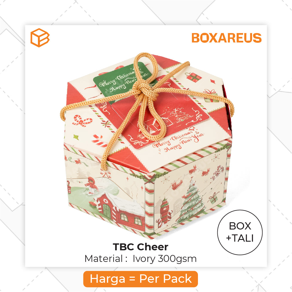 Toples Box - TBC Cheer Natal (10 Pc)