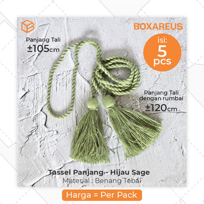 Tassel Panjang / Tassel Hiasan Dekorasi (5 Pc)