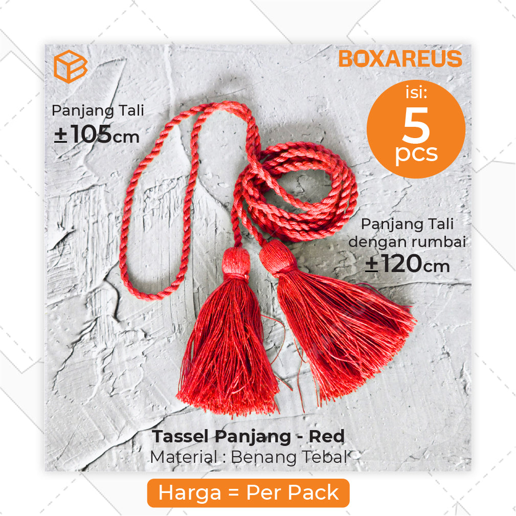 Tassel Panjang / Tassel Hiasan Dekorasi (5 Pc)
