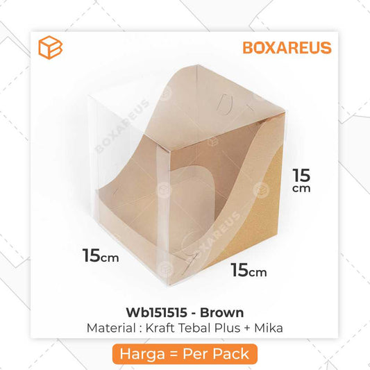 Cake Box Mika - WB151515 (10 pc)
