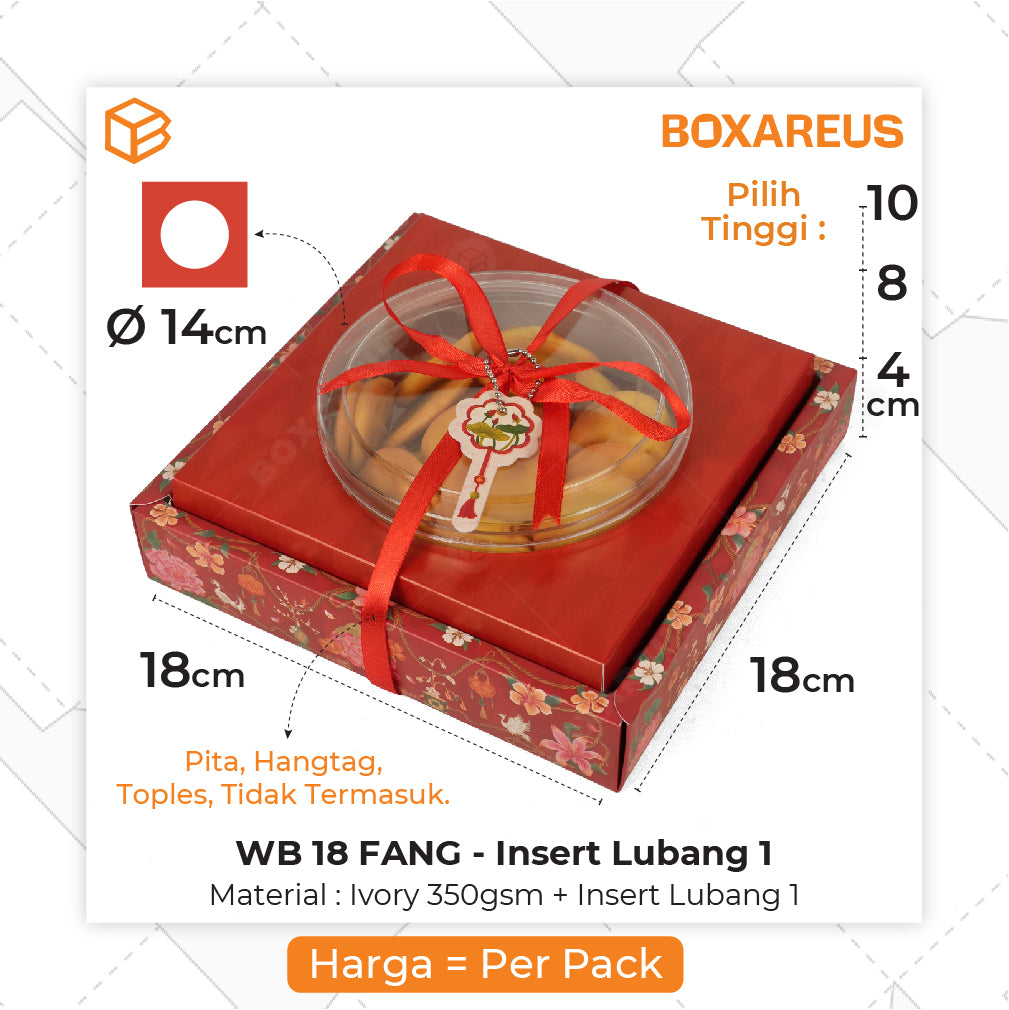 Cake Box - WB Fang Lubang 1 (10 Pc)