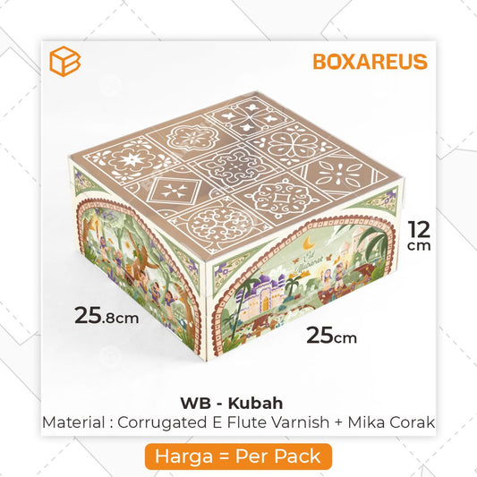 Cake Box - WB KUBAH (5 Pc)
