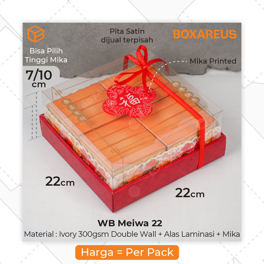 Cake Box - WB Meiwa 22 CNY (10 Pc)