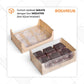 Plastik Tray Puding - PTP Kotak Sekat (50 Pc)