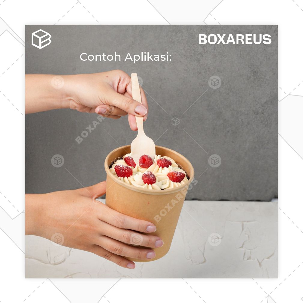 Ice Cream/Soup Cup - Paper Bowl (25 Pc)