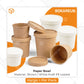 Ice Cream/Soup Cup - Paper Bowl (25 Pc)