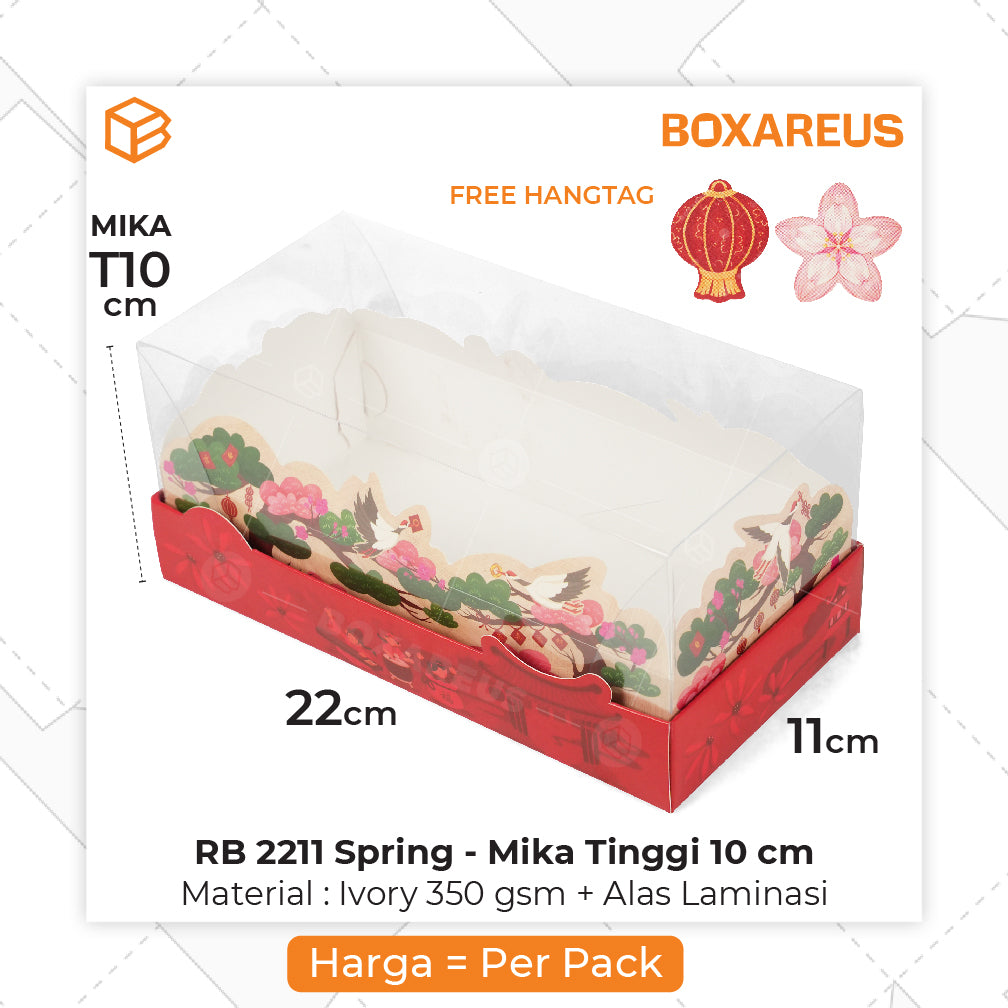 Cake Box - RB Spring 2211 (10 Pc)