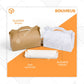 Roll Cake Box - RC220875 Brown + Tray (20 Pc)