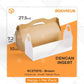 Roll Cake Box - RC271075 - Brown + Tray (10 Pc)