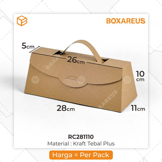 Roll Cake Box - RC281110 (10 Pc)