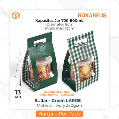 Toples Jar Box - SL Jar (50 Pc)