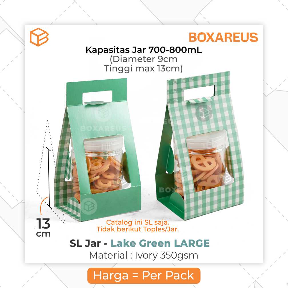 Toples Jar Box - SL Jar (50 Pc)