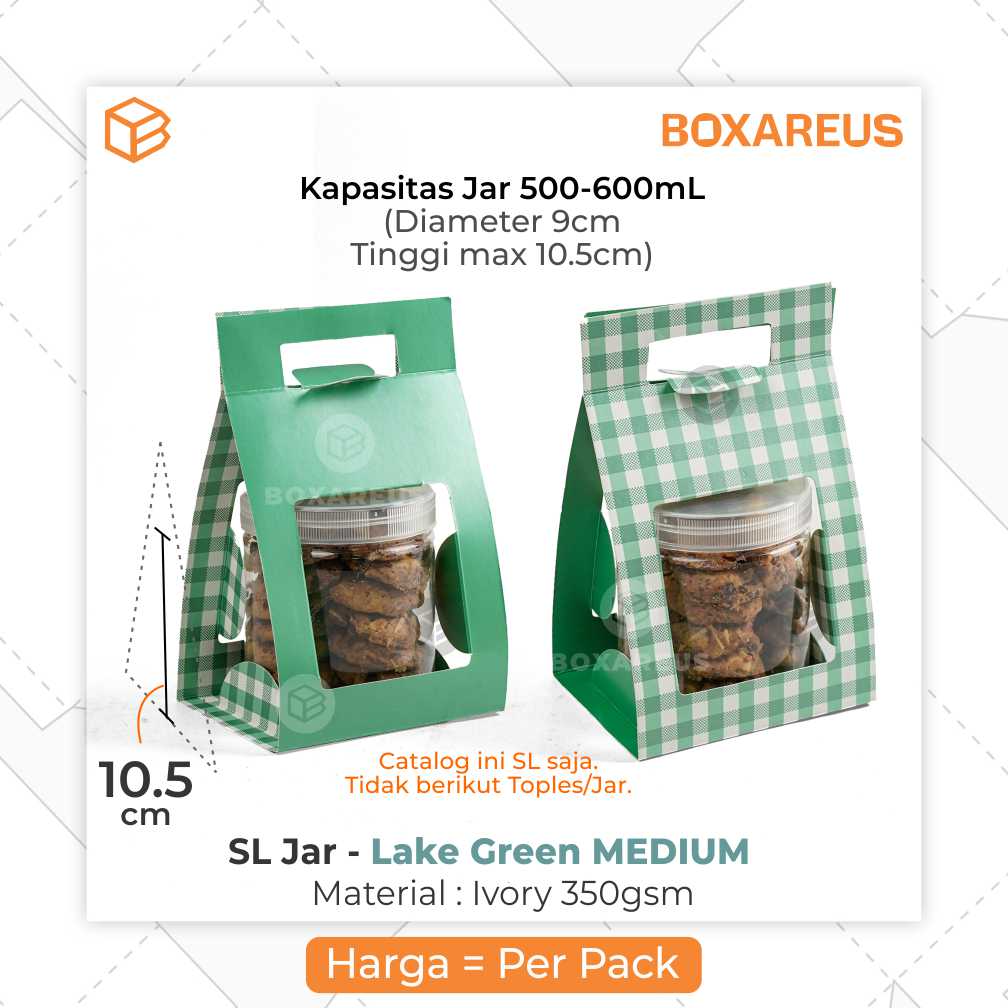 Toples Jar Box - SL Jar (50 Pc)