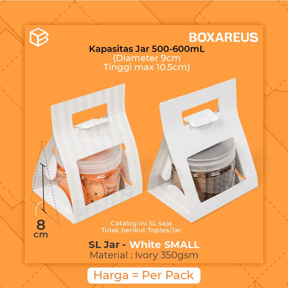 Toples Jar Box - SL Jar (50 Pc)