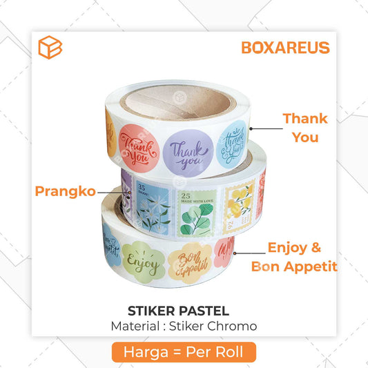 Sticker Pastel - ST PASTEL PRANGKO