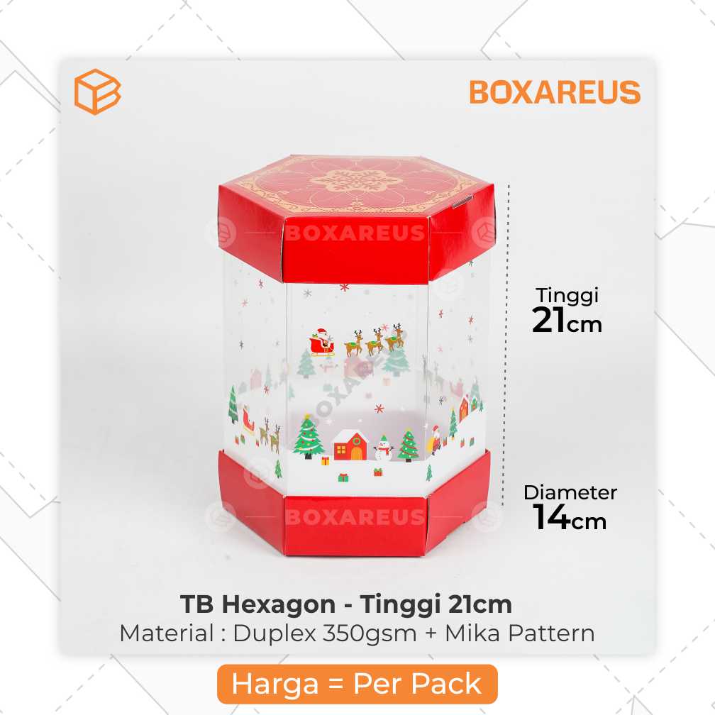 Toples Box  - TB Hexagon (10 Pc)