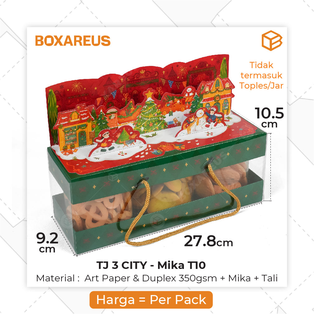 Toples Box - TJ 3 CITY (10 Pc)