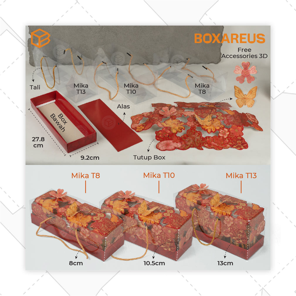 Toples Box - TJ 3 YU (10 Pc)