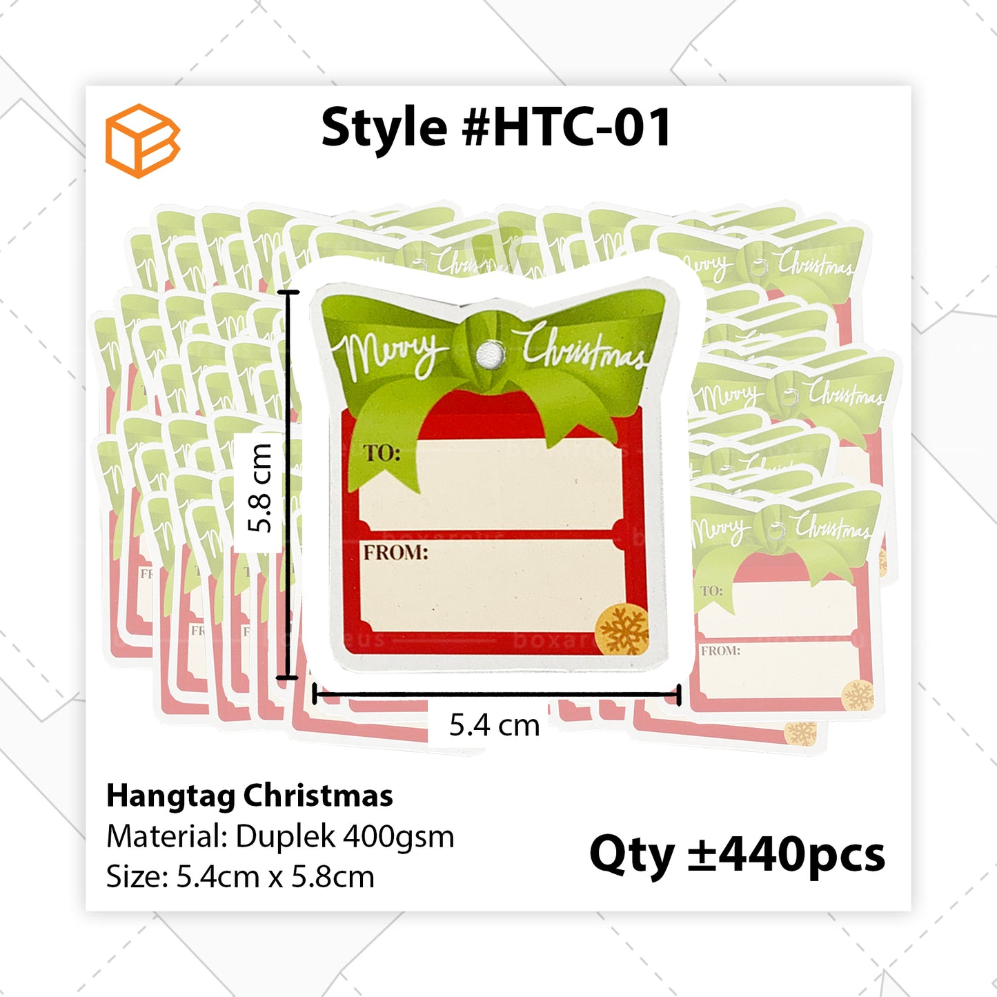 Hangtag Kraft - HTK