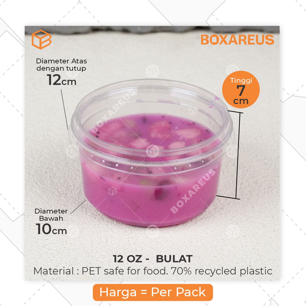 Mangkok Mika/Plastic Bowl - Bulat (30 Pc)