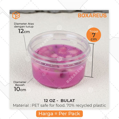 Mangkok Mika/Plastic Bowl - Bulat (30 Pc)