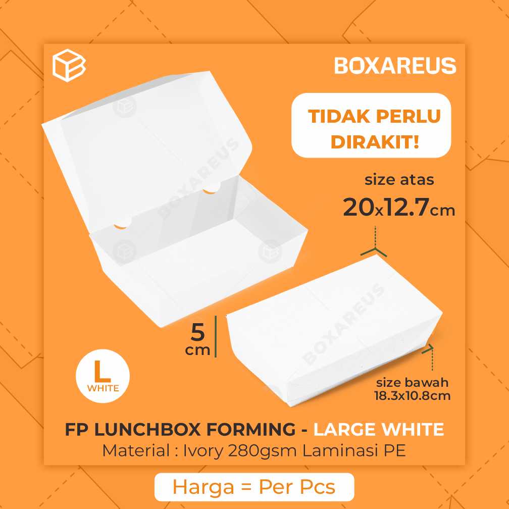 Lunchbox - FP Lunch Box Forming (50 Pcs)