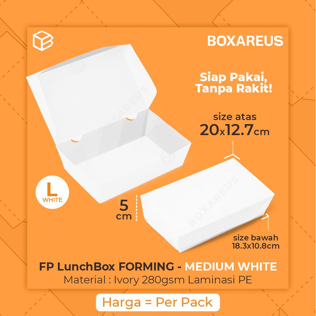Lunchbox - FP Lunch Box Forming (50 Pcs)