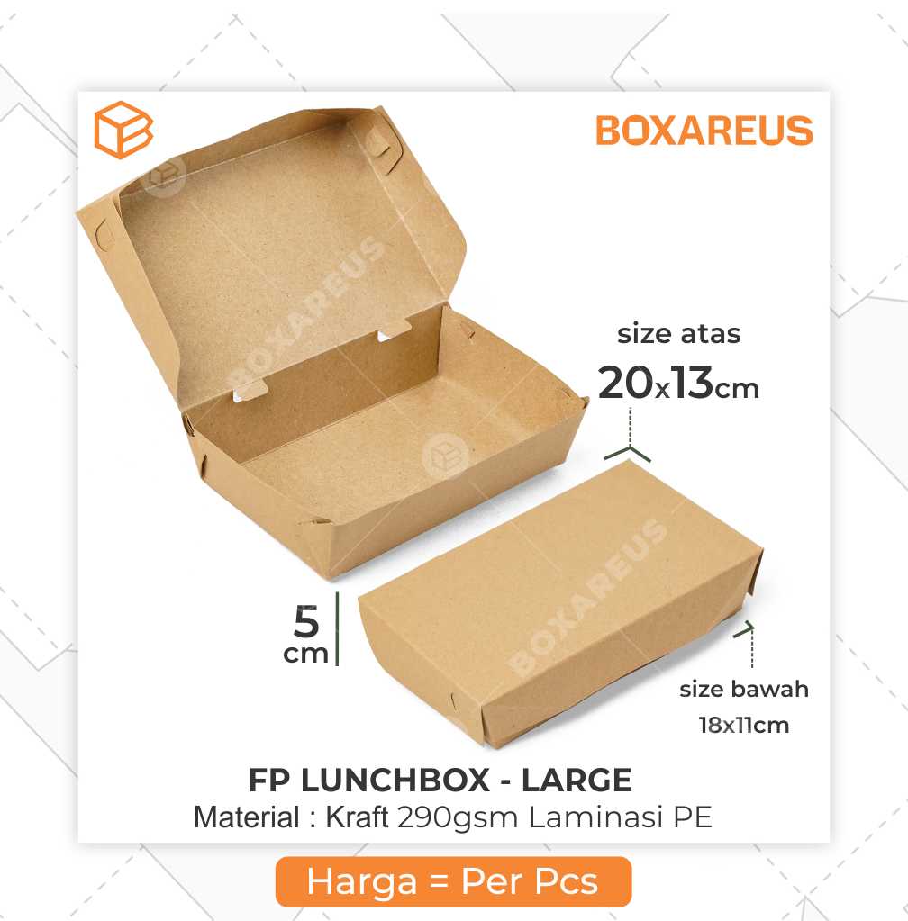 Lunch Box - FP Lunch Box (50 Pc)