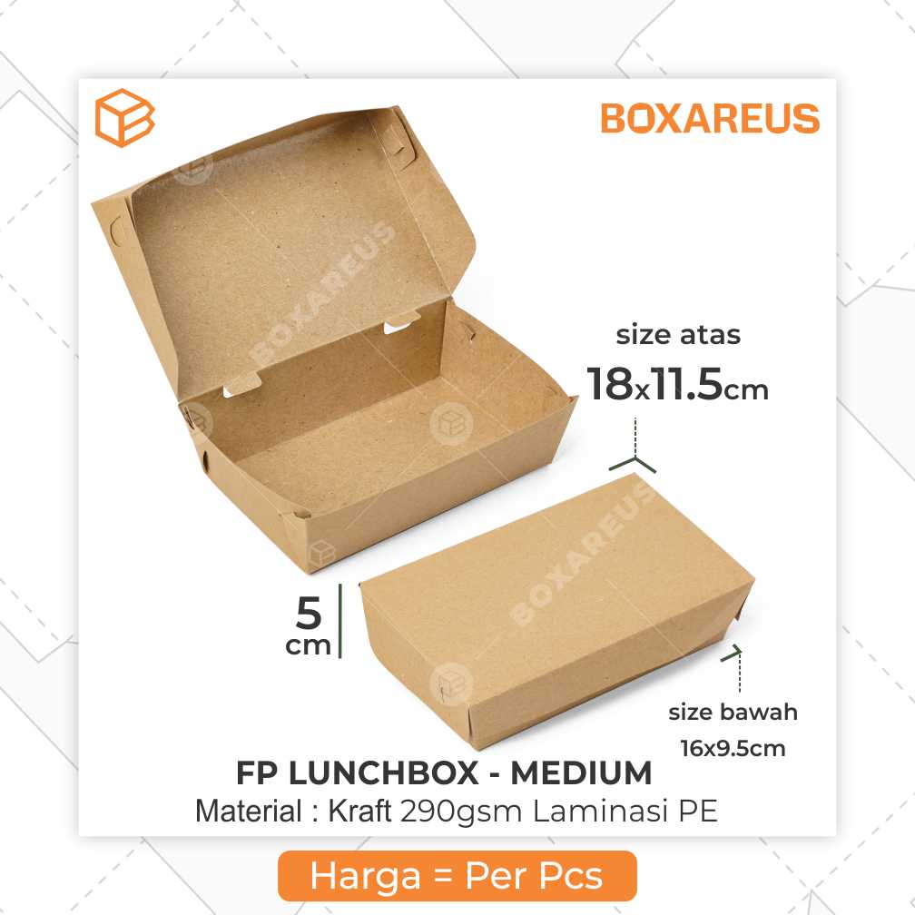 Lunch Box - FP Lunch Box (50 Pc)