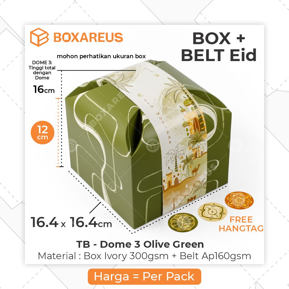 Toples Box - TB Dome Idul Fitri (10 Pc)