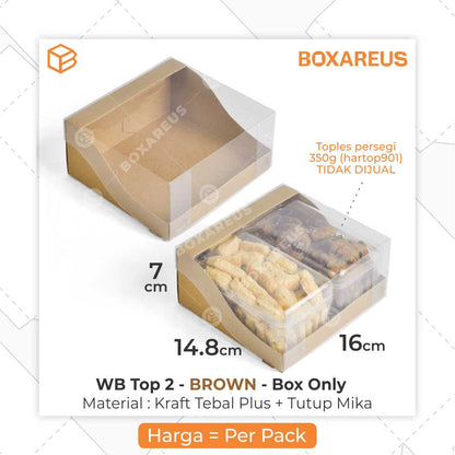 Window Box Toples - WB Top 2 Box Only (10 Pc)