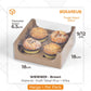 Cup Cake Box - WB181809 (10 Pc)