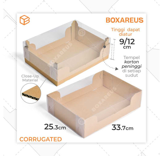 Pudding / Cup Cake Box - WB MULTI 12 (5 Pc)