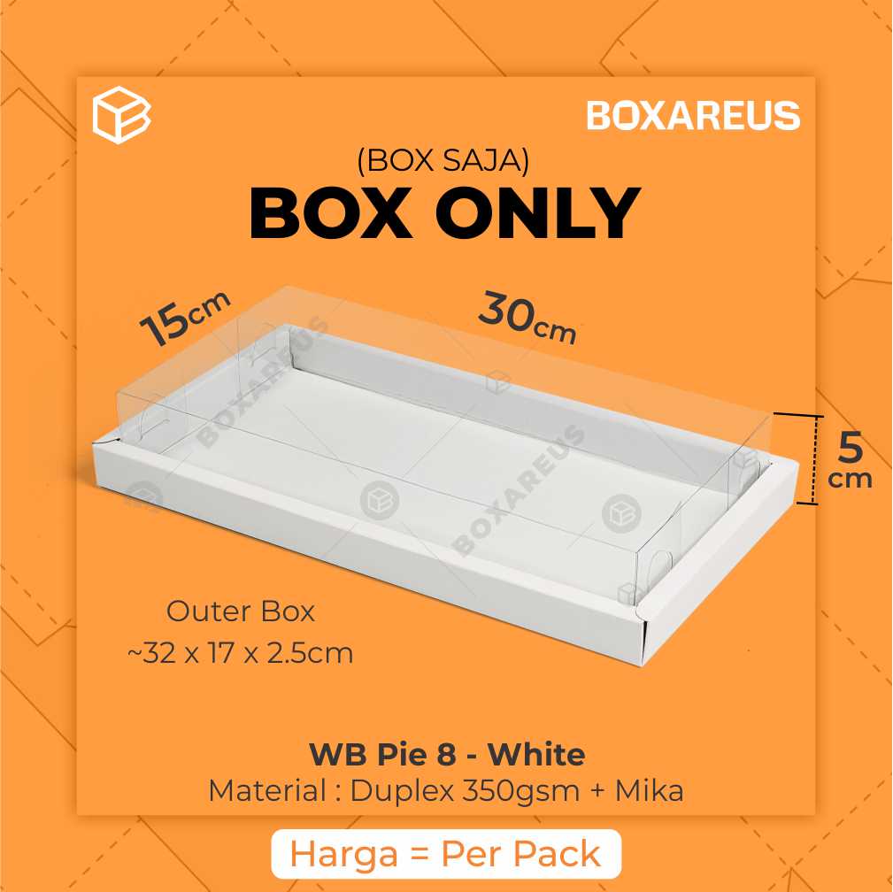 Box Pie Isi 8 - WB Pie 8 (10 pc)